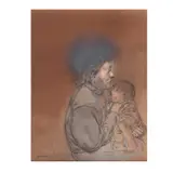 Rafael Coronel, Maternidad, Litografía offset