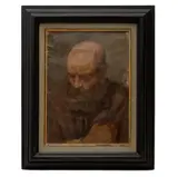 Retrato de Monje, PRINCIPIOS DEL SIGLO XX, Óleo sobre tela