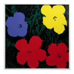 Andy Warhol, II.73 Flowers, Serigrafía sin número de tiraje