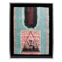 Ismael Guardado, Untitled, Serigrafía, Firmada y fechada 2001