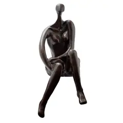 Desnudo Femenino, SIGLO XX, Bronce, patinado en color marrón