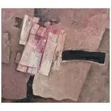 Byron Galvez, Abstracto, Óleo sobre tela