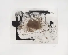 Manuel Felguérez, Untitled, Grabado al aguafuerte y aguatinta sin número de tiraje