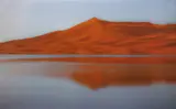 Mónica Rangel, Landscapes. Oasis en el Sahara, Impresión digital sobre papel algodón sobre madera