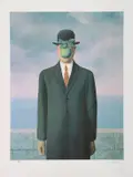 Le fils de I'homme by René Magritte, 1964, Litografía 80 / 275, edición póstuma, sold Jul 2025