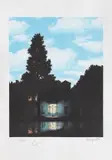 L'Empire des lumières by René Magritte, Litografía 57 / 300, edición póstuma, sold Jul 2025