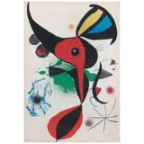 Joan Miró, Plate II, de Oda a Joan Miró, 1973, Litografía 70 / 75