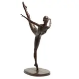 Bailarina, MÉXICO, SIGLO XX, Bronce, patinado en color marrón