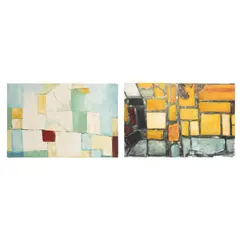 Anónimo, Abstractos, Óleo sobre tela