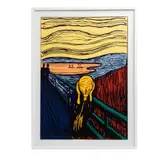 Andy Warhol, IIIA .58 (e): The scream (After Munch), Serigrafía, 374 / 1500