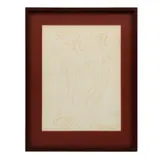 Raúl Anguiano, Untitled, Tinta sobre papel, firmada y fechada 1965