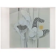 Hans Bellmer, Les Bas Rayes from An American Portrait, Volume II: Not Songs of Loyalty Alone, 1975, Litografía 74 / 175