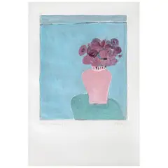 Joy Laville, Untitled, Grabado al aguafuerte 47 / 50 intervenido