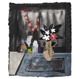 Untitled by Vicente Gandía, Collage, tinta y acuarela sobre papel, offered Jun 2025
