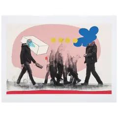Block party by Rodrigo Cacho, 2020, Giclée 7 / 10, offered Jun 2025