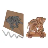 Francisco Toledo, a) Papalote (Elefante), Escultura en triplay de pino cortado a láser