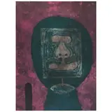 Rufino Tamayo, Cabeza en verde, de la serie Rufino Tamayo 15 litografías