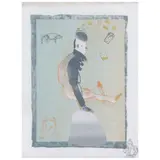 Jose Luis Cuevas, El acróbata, Serigrafía y gofrado artist proof