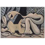Ignacio Ortiz, Los amantes en la alcoba, ca. 1975, Óleo sobre tela