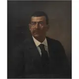 José Inés Tovilla, RETRATO DEL GRAL. ALBERTO D. FUENTES DÁVILA, Óleo sobre tela