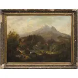 PAISAJE CAMPESTRE by Johann Nepomuk Schödlberger, Óleo sobre tela, offered Jun 2025