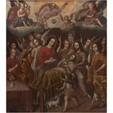 El Tránsito de San José, MÉXICO, PRIMERA MITAD DEL SIGLO XVIII, Óleo sobre tela