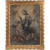José Cayetano Padilla, SAN JUAN NEPOMUCENO, Óleo sobre tela