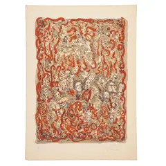 Alberto Gironella, Untitled, Litografía 40 / 100