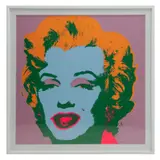Andy Warhol, 11.28 Marilyn, Serigrafía sin número de tiraje. Con sello en la parte posterior