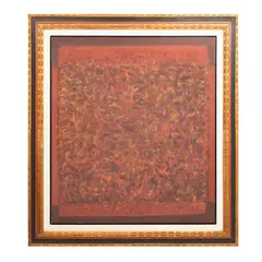 Alejandro Chacón Pineda, Adivinatorio, 1992, Óleo sobre tela