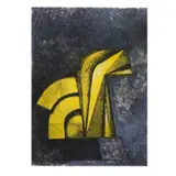 Caballito (Amarillo) by Enrique Carbajal Sebastian, Litografía 24 / 100, sold May 2025