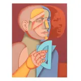 Arnold Belkin, Personaje, 1981, Serigrafía P. A