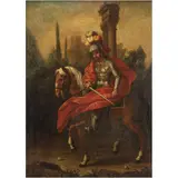San Martín de Tours, ORIGEN EUROPEO, SIGLO XVIII, Óleo sobre tela