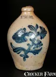 R. & B. Diebboll, R. & B. DIEBBOLL / WASHINGTON, MI Late 20th Century Ovoid Incised Stoneware Jug, Late 20th Century, Stoneware