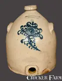 A.O. Whittemore, Unusual A. O. WHITTEMORE / HAVANA, NY Stoneware Dome-Topped Water Cooler