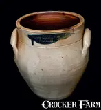 Darby & Co., CHOLLAR, DARBY & CO. / HOMER, NY Stoneware Crock, circa 1840, Stoneware