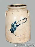 Connolly & Palmer, CONNOLLY & PALMER / NEW BRUNSWICK, NJ Stoneware Crock, circa 1880, Stoneware