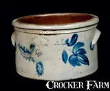 D.P. Shenfelder, D. P. SHENFELDER / READING Stoneware Butter Crock