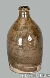 H.H. Zigler, H. H. ZIGLER / NEWVILLE, PA Glazed Stoneware Bottle, circa 1855, Stoneware