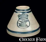 American Brew. Co., AMERICAN BREW CO. / ROCHESTER, NY Stoneware Match Safe by Whites Utica, late 19th century, Stoneware