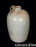 JOHN BELL / WAYNESBORO Stoneware Jug by John Bell, circa 1850-1880, Stoneware, sold Jul 2012