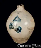 Norton & Fenton, NORTON & FENTON / EAST BENNINGTON, VT Ovoid Stoneware Jug
