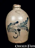 M. & T. Miller, M & T MILLER / NEWPORT, PA Stoneware Jug, circa 1870, Stoneware
