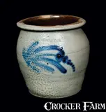 Nichols & Co., MOORE, NICHOLS & CO. / WILLIAMSPORT, PA Stoneware Cream Jar