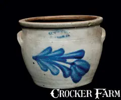 L. H. Yeager, L. H. YEAGER / ALLENTOWN, PA Stoneware Bowl, circa 1890, Stoneware