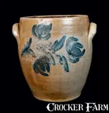 H.H. Zigler, H.H. ZIGLER / NEWVILLE, PA Stoneware Crock, circa 1855, Stoneware