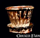 JOHN BELL / WAYNESBORO, Pennsylvania Redware Pottery Flower Pot by John Bell, circa 1860, Redware, sold Mar 2012
