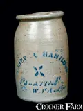 Richey & Hamilton, RICHEY & HAMILTON / PALATINE, W. VA Stoneware Wax Sealer