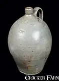 J. Swann, Stoneware Jug Impressed J. SWANN / ALEXA., circa 1820, Stoneware