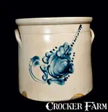 Connolly & Palmer, CONNOLLY & PALMER / NEW BRUNSWICK, NJ Stoneware Crock, circa 1880, Stoneware